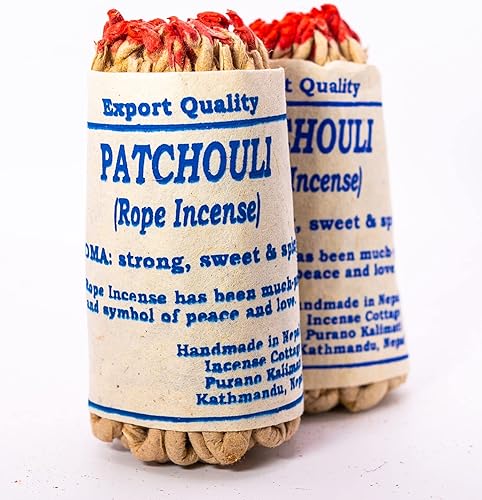 Incienso de cuerda tibetano orgánico hecho a mano, hecho en Nepal, 2 paquetes (90 piezas) de 3.5 pulgadas Incienso de cuerda tibetano orgánico hecho a mano, hecho en Nepal, 2 paquetes (90 piezas) de 3.5 pulgadas