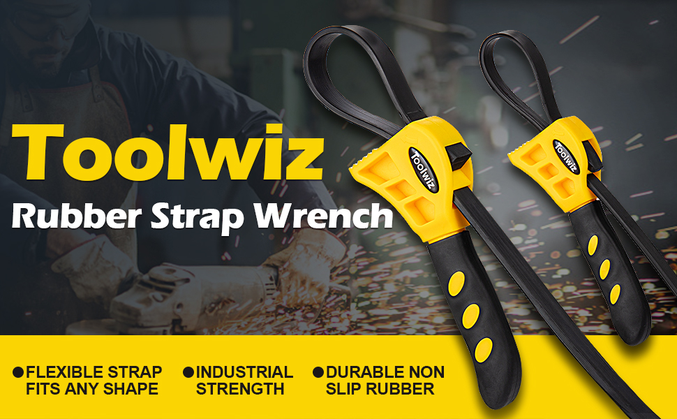 Chiave Filtro Olio 2PCS 8 Pollici - Chiave A Cinghia Regolabile Per Auto E Trattori - Foto 9