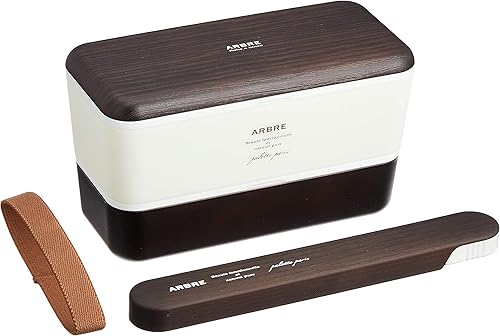Arbre Length Square Nesting Lunch & Wood Grain 箸箱 sextu