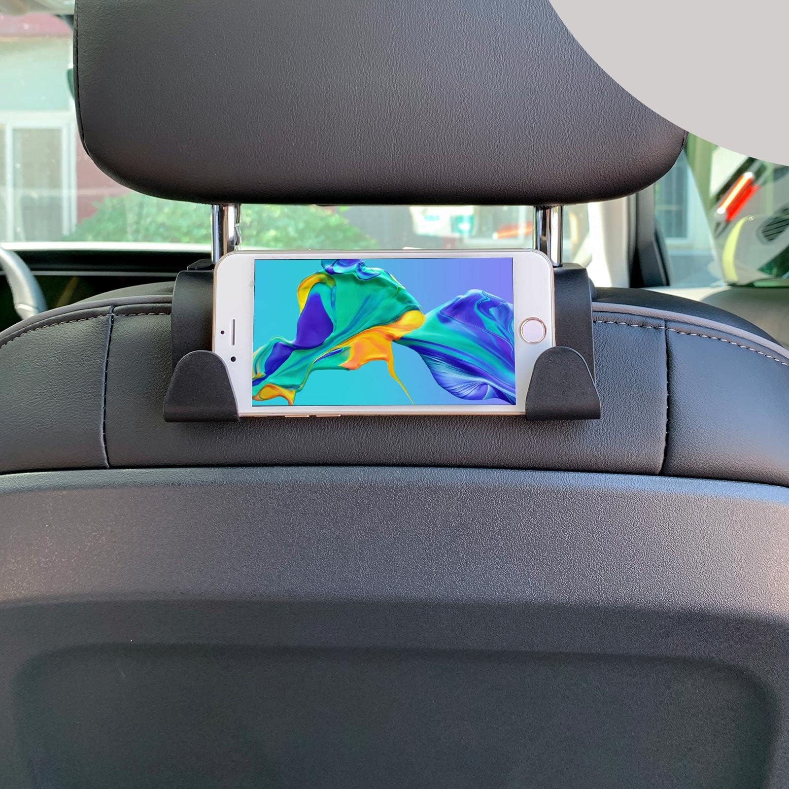 4 Ganci Doppi Per Sedile Auto - In Pelle, Per Appendere Borse E Shopping - Foto 2