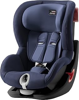 Britax Römer Silla de coche 9 meses - 4 años, 9 - 18 kg, KING II BLACK SERIES Grupo 1, Moonlight Blue
