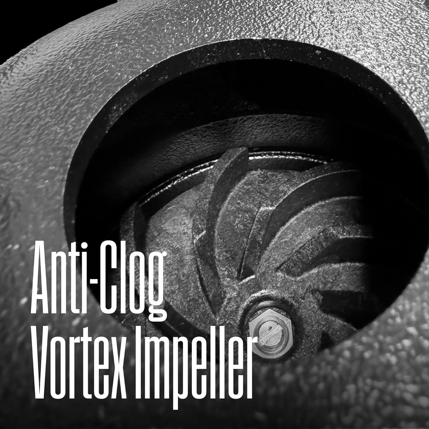 Westinghouse Sewage Ejector Pump 1/2 HP – Heavy Duty Submersible Sewage, Septic & Effluent Pump for Basement Waste Water Removal, 2″ Discharge, Vertical Float Switch, 6,500 GPH