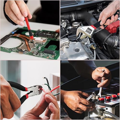 Miniatura 6 de TLGREEN Juego de herramientas de 147 piezas, kit de herramientas para el hogar, kit de herramientas básicas con caja de herramientas de