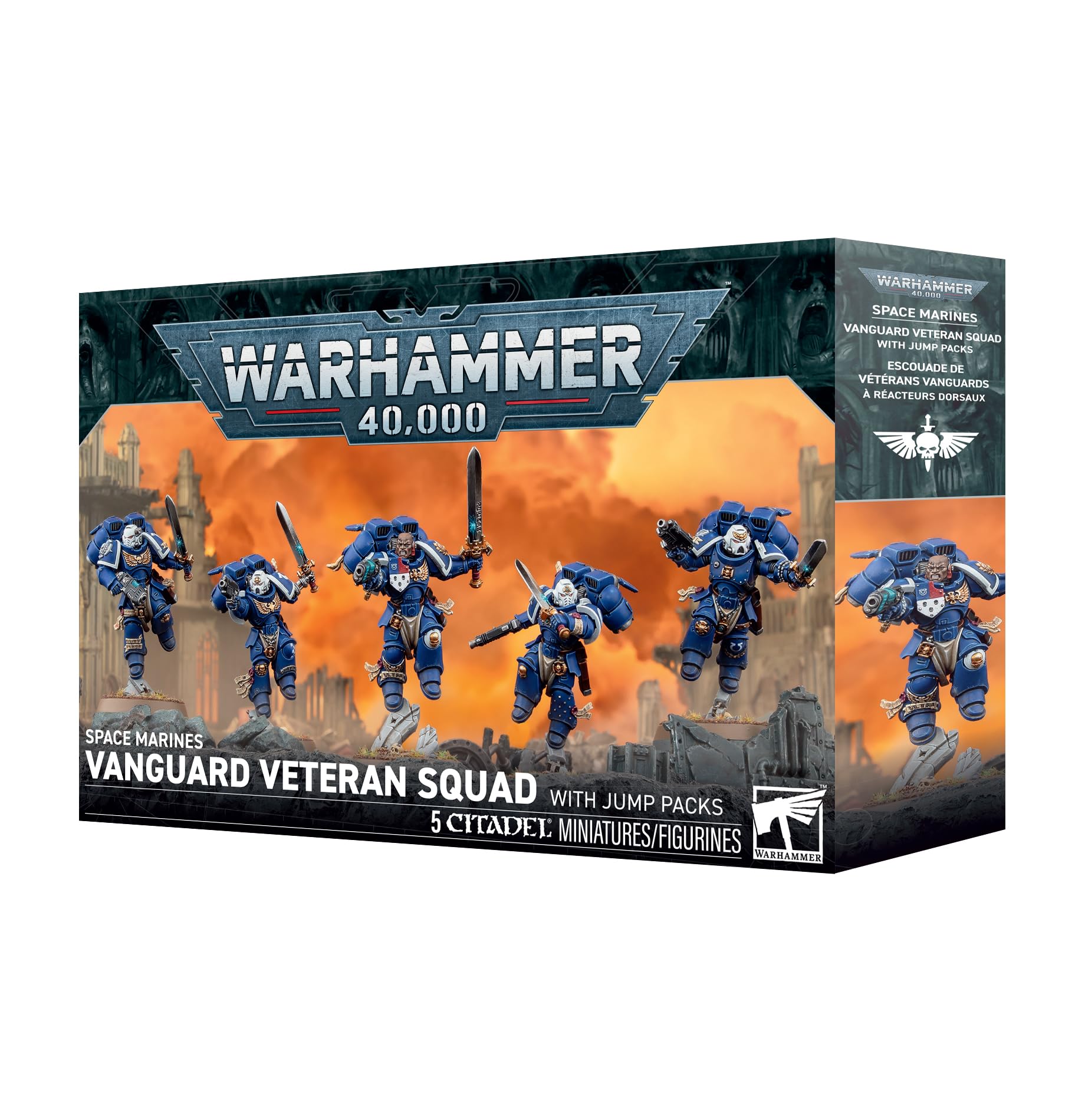 Games Workshop - Space Marines: Vanguard Veteran Squad z pakietami