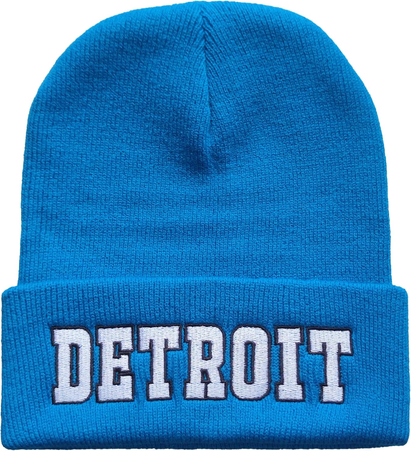 Football Fans Embroidered Beanie Knit Hat for Men Women Winter Hat