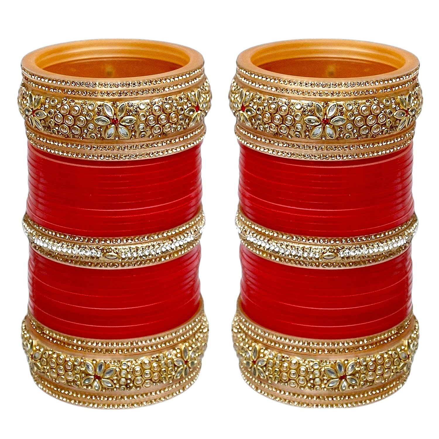 See full amazon price history chart for Lucky Jewellery Bridal Bangle Set Dhanteras/Diwali/Bhai Dooj Collection Red Designer Chura Wedding Punjabi Choora Fashion Jewellery Chuda For Women (1584-G1C1-SONA-R28) Lucky Jewellery Bridal Bangle Set Dhanteras/Diwali/Bhai Dooj Collection Red Designer Chura Wedding Punjabi Choora Fashion Jewellery Chuda For Women (1584-G1C1-SONA-R28) (B07D2DSFJ6) Amazon Price History, Amazon Price Tracker