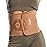 ActiveGear Waist Trainer for Women & Men - Skin Colored Sweat Band Waist Trimmer Belt for a Toned Look - Reinforced Trim and Extra Secure Fastening (Cinnamon, Medium: 8 x 42)