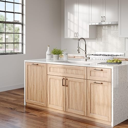 Miniatura 4 de Kraus KHU100-30-1610-53SS Standart PRO - Juego de fregadero de acero inoxidable y grifo de cocina, 30 pulgadas