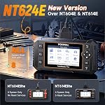 2026 FOXWELL NT624 Elite OBD2 Scanner, All-System 8 Resets Code Reader | Upgraded from NT604, ABS Bleeding, EPB, Oil, Battery Registration, SAS, Throttle, Injector & DPF Scan Tool for DIY Mechanics