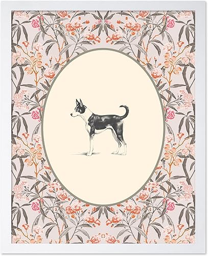 Miniatura 63 de Poster Master Impresión Vintage de Cachorro - Póster Retro de Perro - Arte Pastel - Diseño de Pared de Animal Floral - Arte Bohemio Chic -