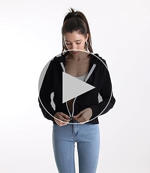 melt the lady back zip cropped hoodie 黒 Cropped Hoodie Blank | CYBER TECHWEAR® – Cyber Techwear