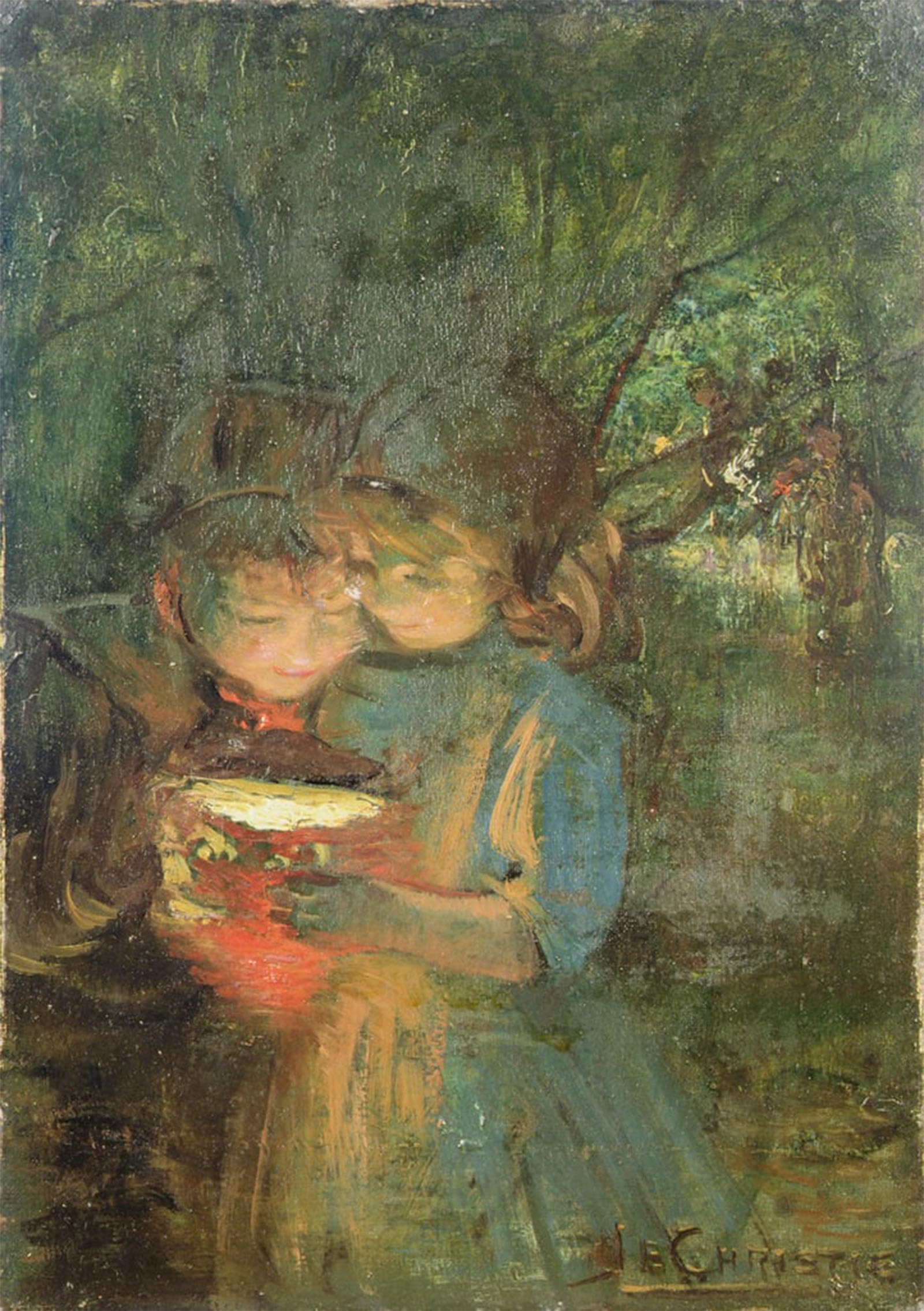 Serendipitp No Frame Vintage Picture Print On Canvas Wall Art Poster Halloween By Famous Artist Artwork Print Poster For Wall Decor 60X90cm