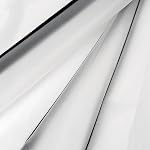 Sac de vêtement Couverture de robe de mariée Couverture protectrice pour robes de mariée Robes de soirée Costumes Breathable Anti-Dust Sac de vêtements de mariage (183 x 60cm, Blanc)