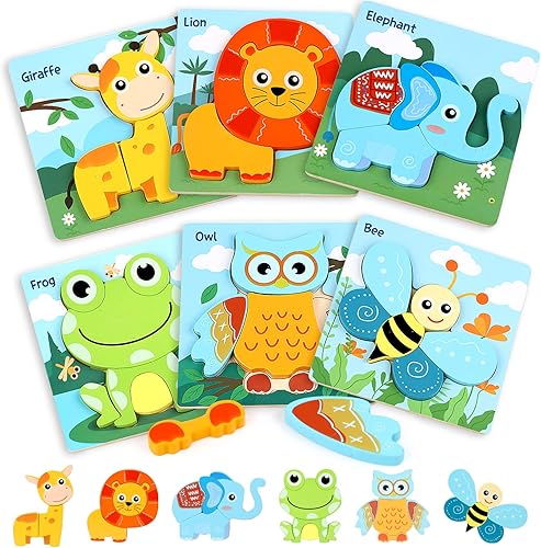 Arthopt Juego de tren de madera de 40 piezas para niños con 3 coches pistas de tren de madera juguete para Thomas Brio Melisa juego de pista de tren