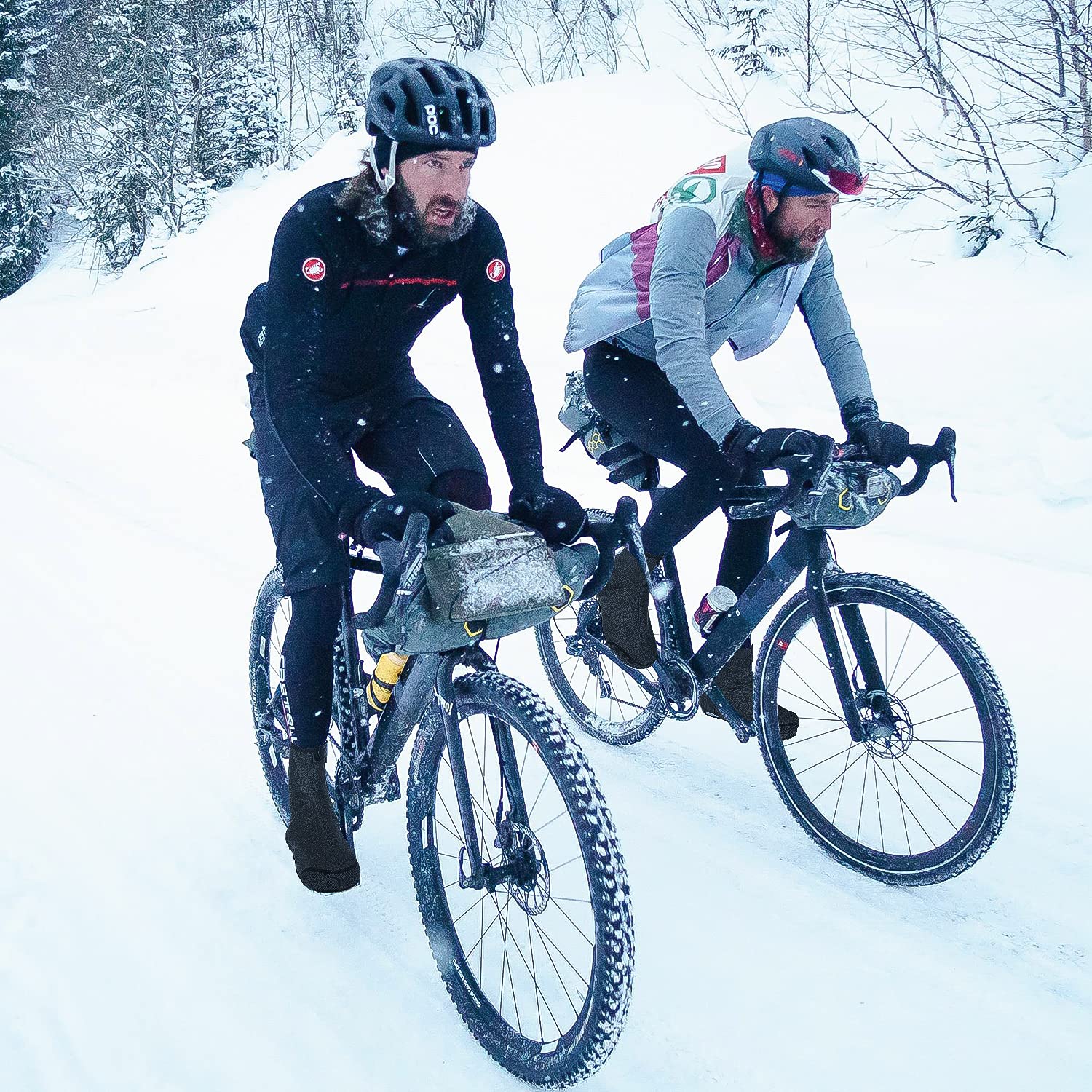 Copriscarpe Ciclismo Termico Invernale Universale Impermeabile Elastico Ideale per Ciclismo Invernale Riflettente Universale Ultra-Leggero Unisex