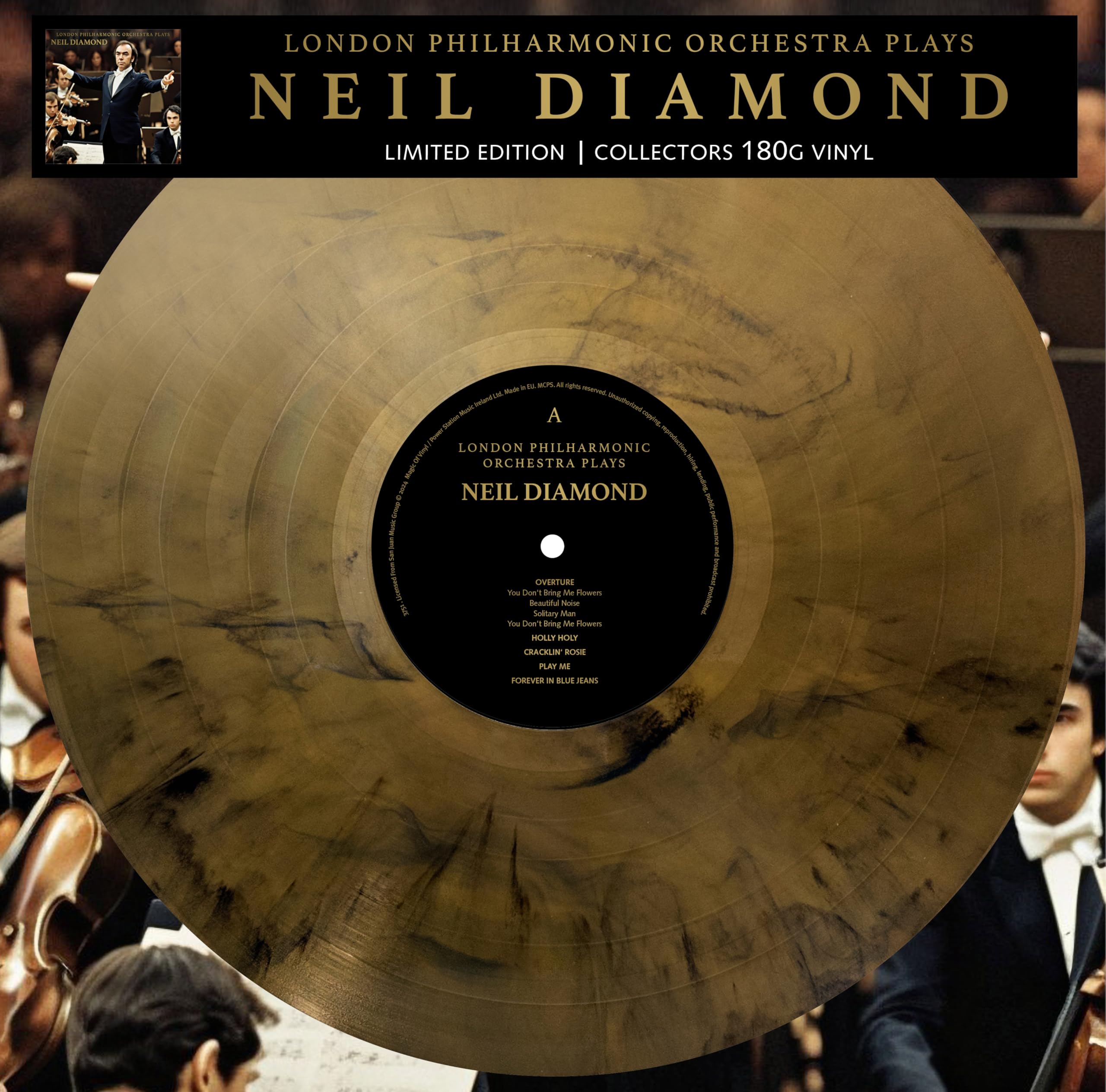 London Philharmonic Orchestra - Plays Neil Diamond 180gr. Marbled