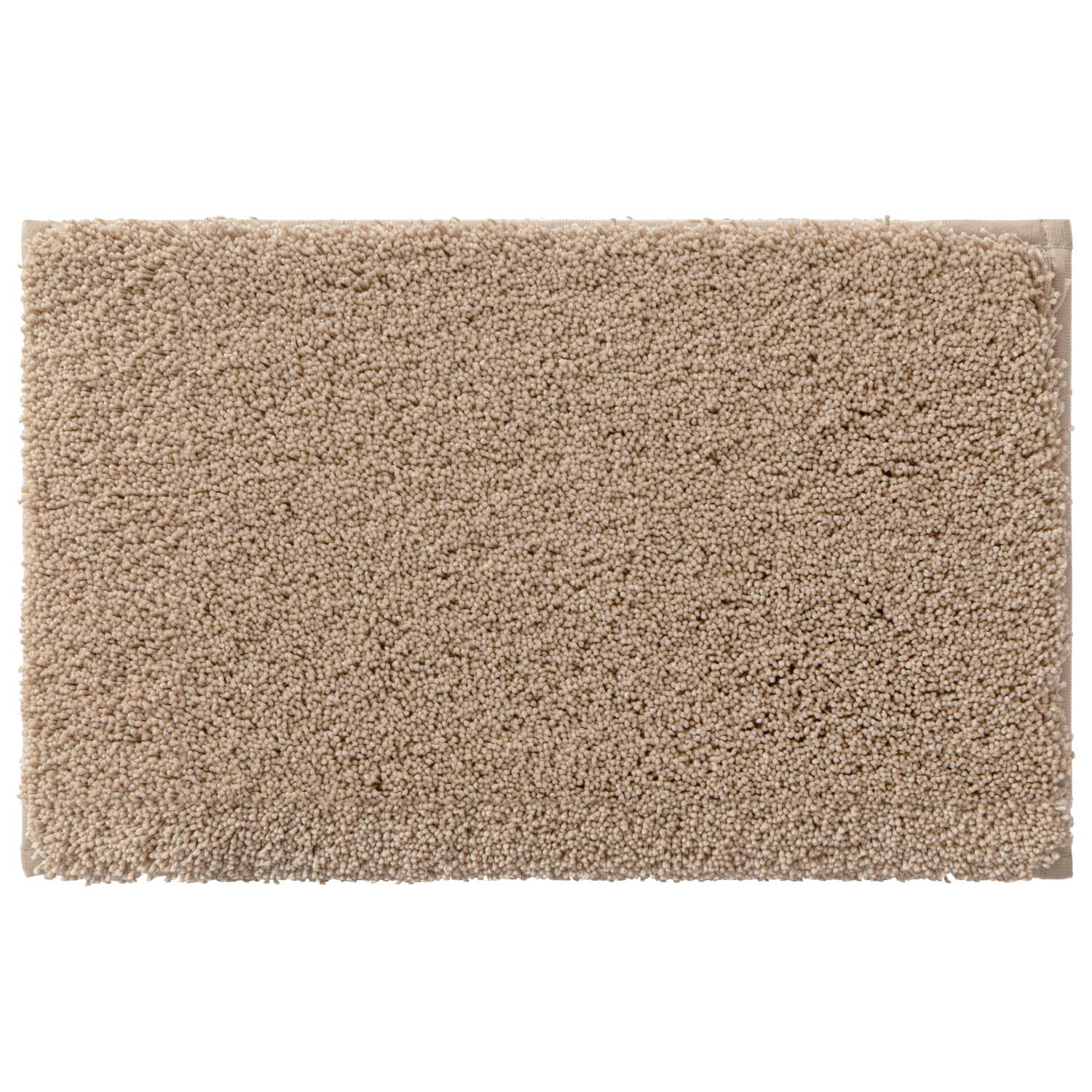 DEXI Tapis de Bain 40x60 cm Microfibre Antidérapant Beige