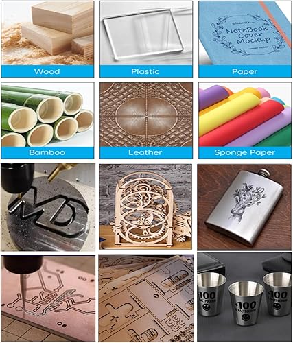 Miniatura 8 de CNCTOPBAOS Máquina de enrutador CNC 4540, husillo de 500 W 11000 rpm, GRBL 3 ejes fresado máquina de grabado con controlador fuera de