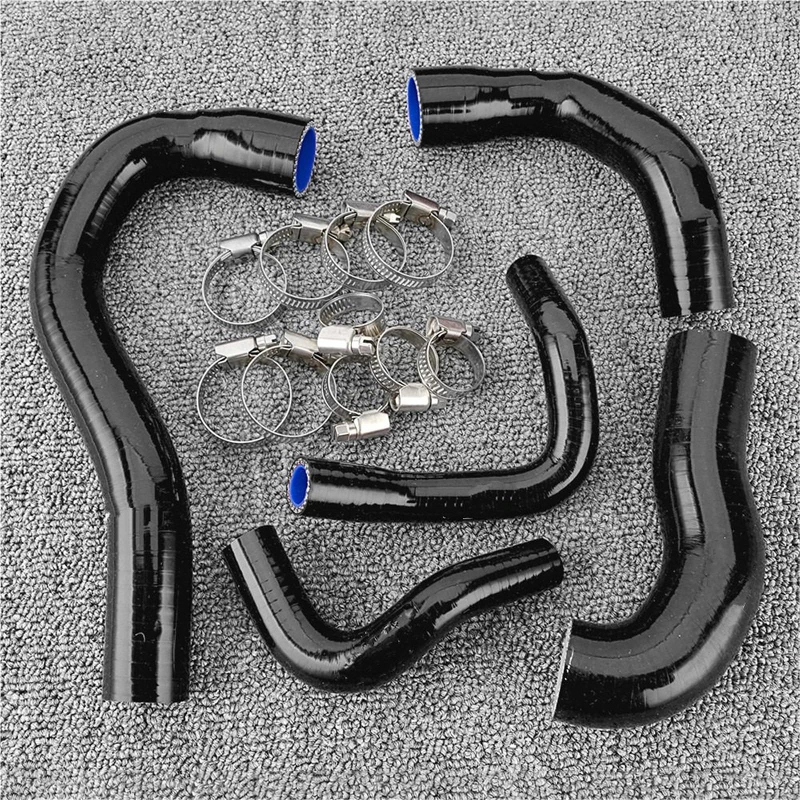 Líneas y mangueras de presión Kit de manguera de refrigerante de silicona para Yamaha MT-09, XSR900, MT09, Tracer 900, GT 9, GT 900, GT FZ09, FJ09, FZ09, FZ MT09. Manguito Turbo(White)