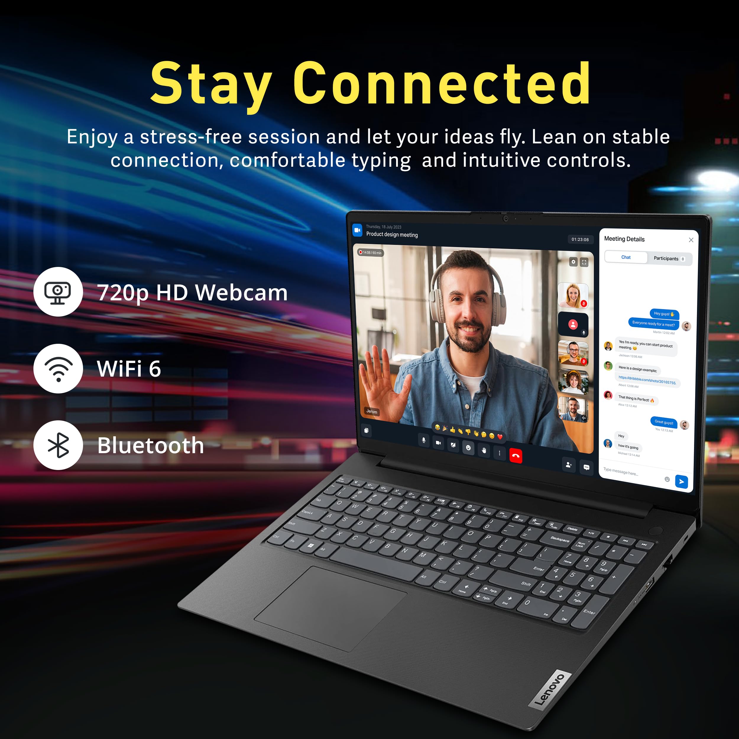 Windowsノート本体 Lenovo V15 G4 IRU i5-13420H 16GB 256GB LENOVO V15 G4 IRU Laptop - 13th Gen i5-13420H, 8GB, 512GB SSD