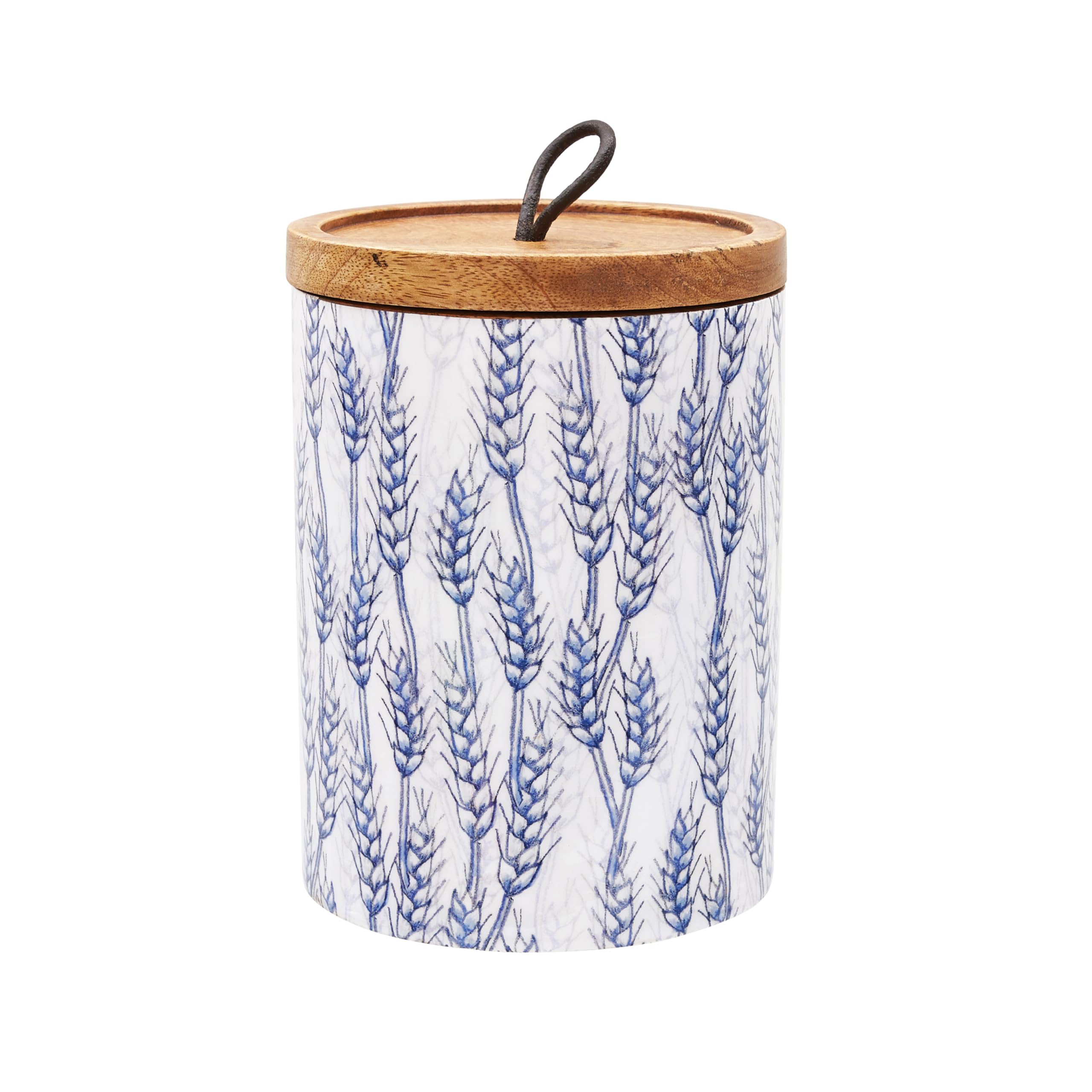 GALLERIE IIBlue Harvest Canister Md Blue And White