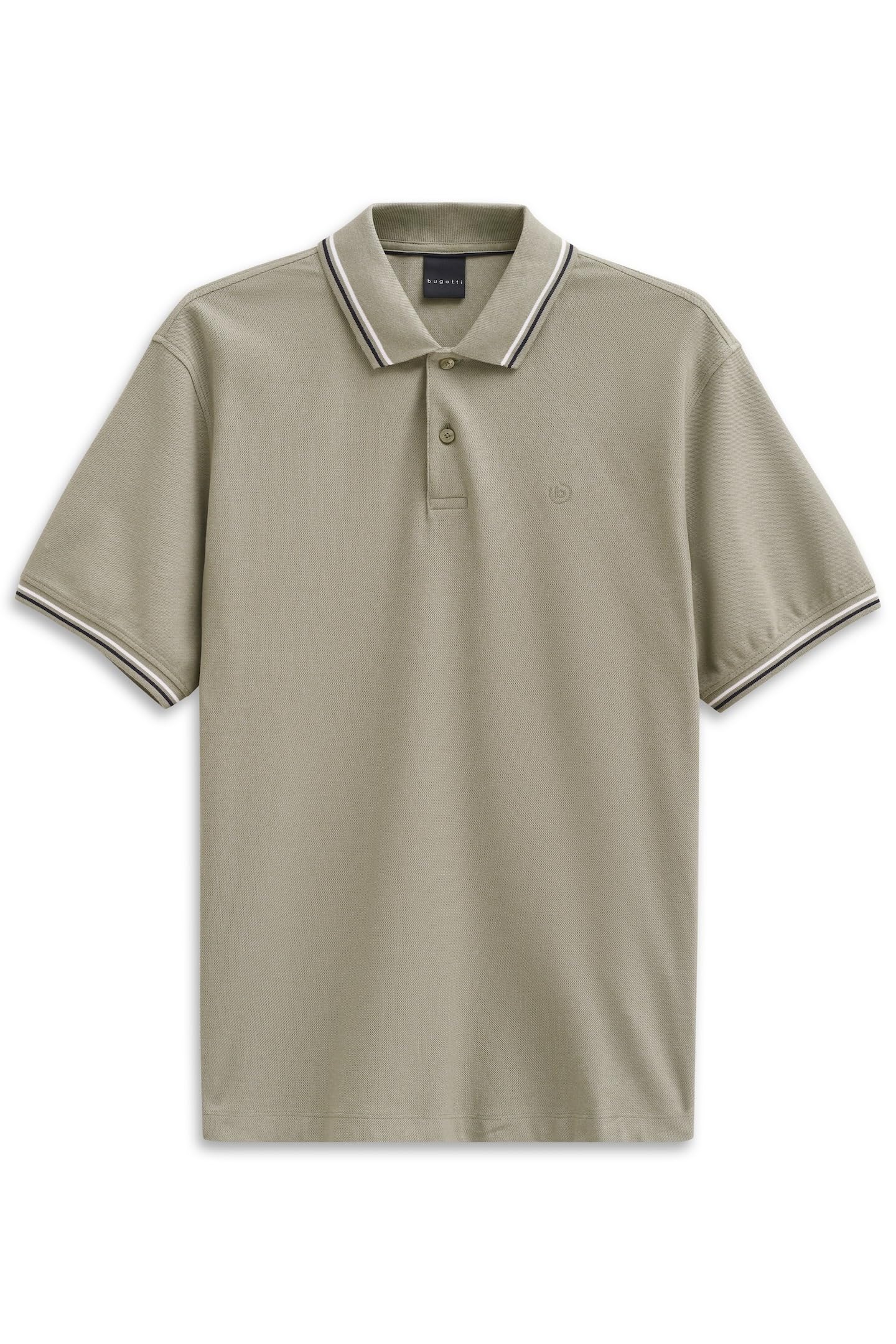 bugatti Men's Polo Shirt Cotton Modern Fit Basic, 130 cm, XL