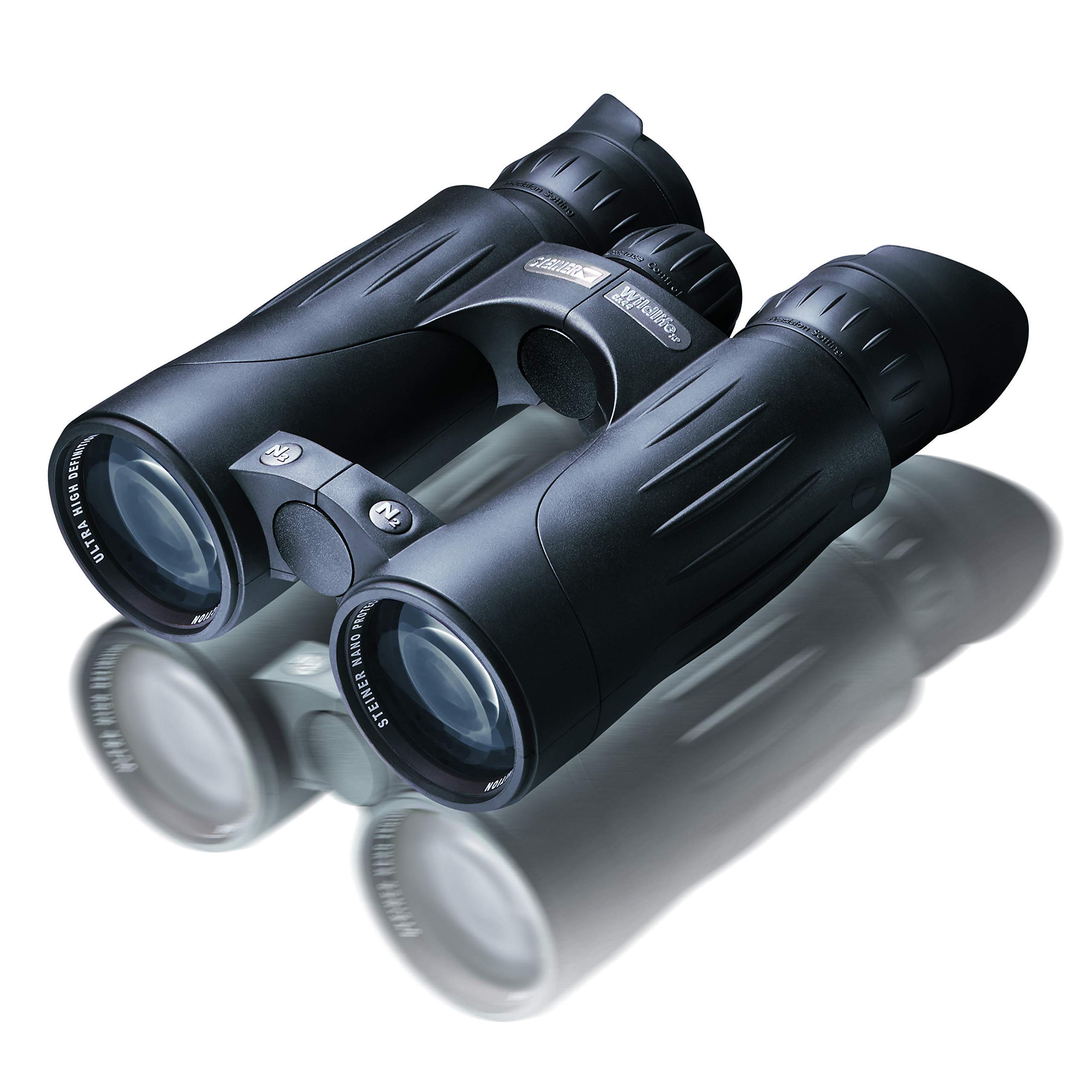SteinerWildlife XP 8x44 binoculars - Sharpness in Ultra-HD, highest detail resolution, top-notch comfort - for highest ambitions in nature and birding observation Black