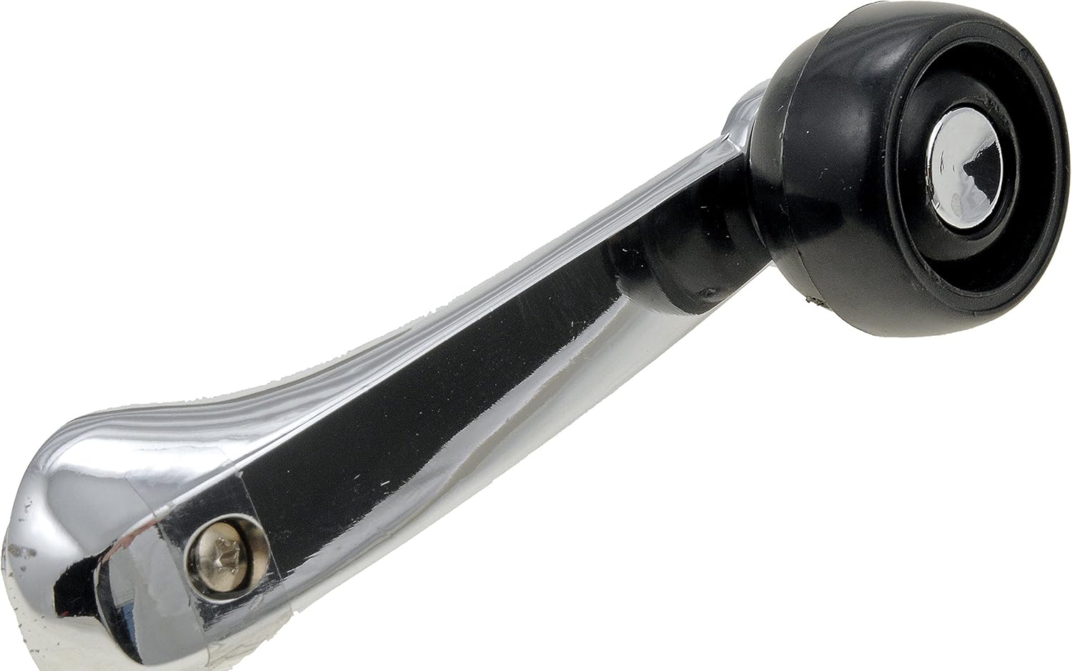 Dorman 76960 Window Crank Handle Compatible with Select Chrysler/Dodge/Plymouth Models, Chrome, Black (Pack of 2)