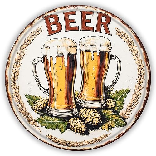 Miniatura 44 de snowsun Letrero de metal divertido con texto en inglés "Bar Funny Metal Tin Sign" para decoración de pared retro para el hogar, cocina, jardín,