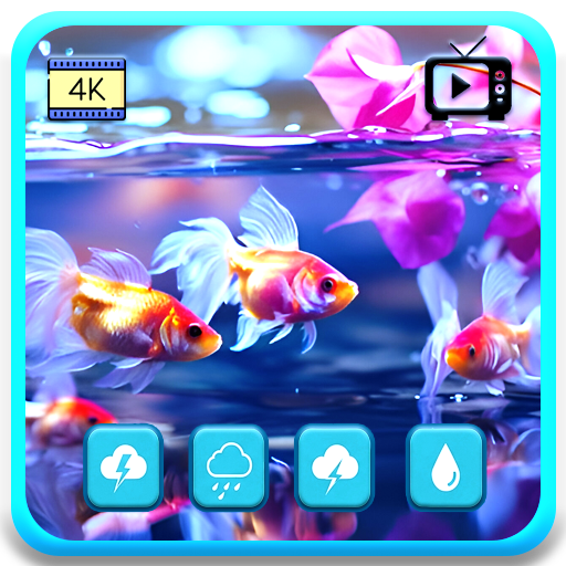 Aquarium Escape – Colorful Underwater Fish Tank Relaxation Screensaver for Sleep & TV Screensaver