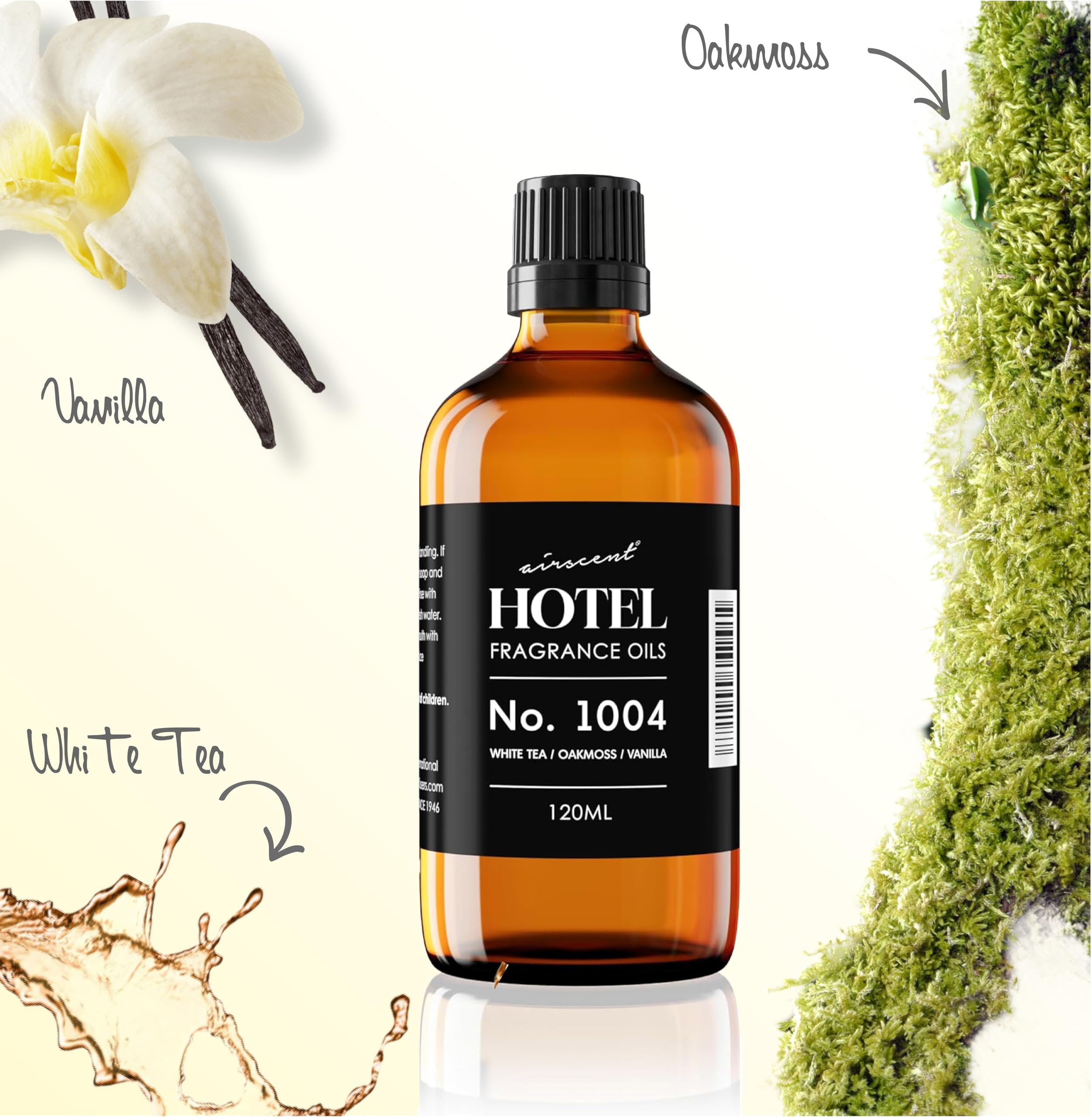 Amazon.com: AirScent Hotel Diffuser Oil No. 1004 - White Tea