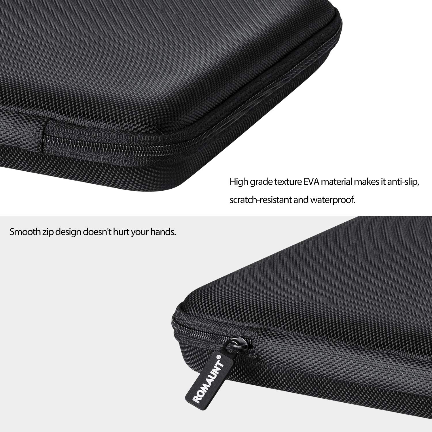 ROMAUNT Custodia protettiva per il trasporto compatibile con capsule Nespresso OrignalLine, accessorio per macchina da caffè portatile, porta cialde da viaggio in materiale EVA, custodia rigida per 36