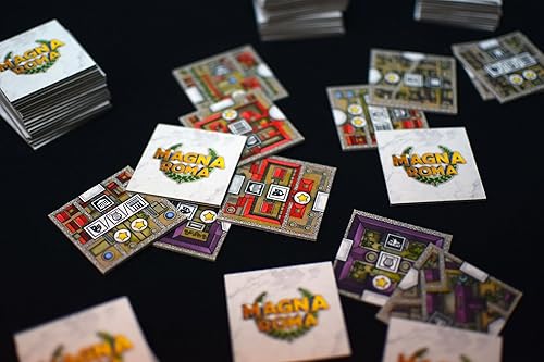 Miniatura 2 de Archona Games Magna Roma: Deluxe - Juego de mesa Archona Games-Tile Placement, edificio de la ciudad, estrategia, modo solo disponible, a partir de