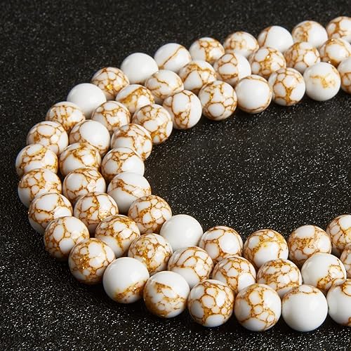 Miniatura 57 de 45 cuentas de turmalina negra de 0.315 pulgadas (0.315 in), cuentas de piedras preciosas naturales redondas sueltas