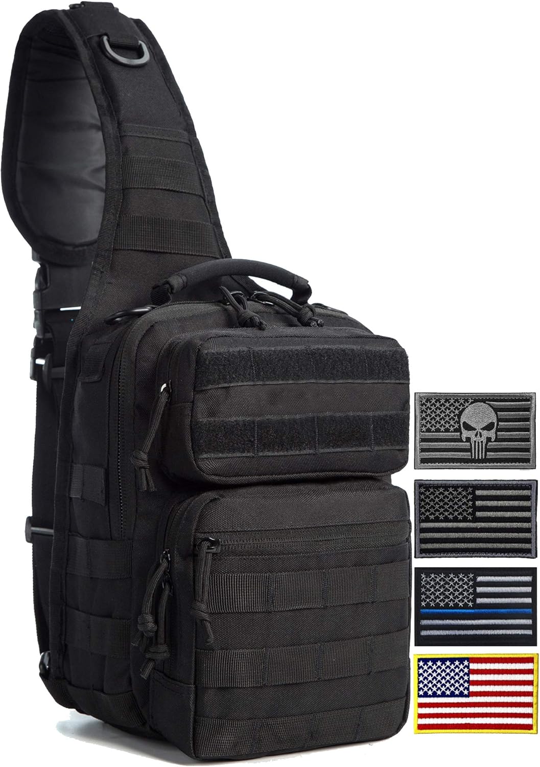 J.CARP Tactical Sling Bag Pack Military Rover Shoulder