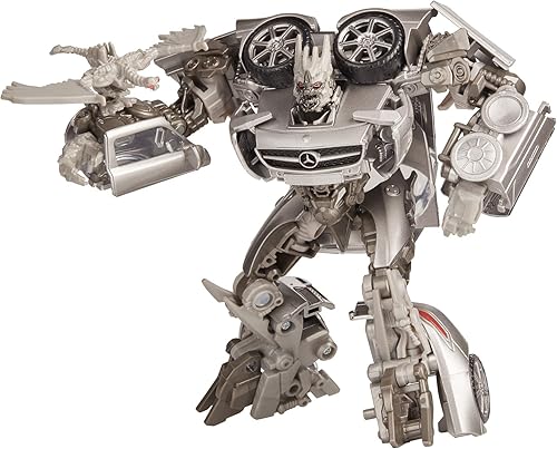Miniatura 7 de Transformers Toys Studio Series 51 Deluxe Class Dark of The Moon Movie Soundwave Figura de acción – Niños a partir de 8 años, 4.5 pulgadas
