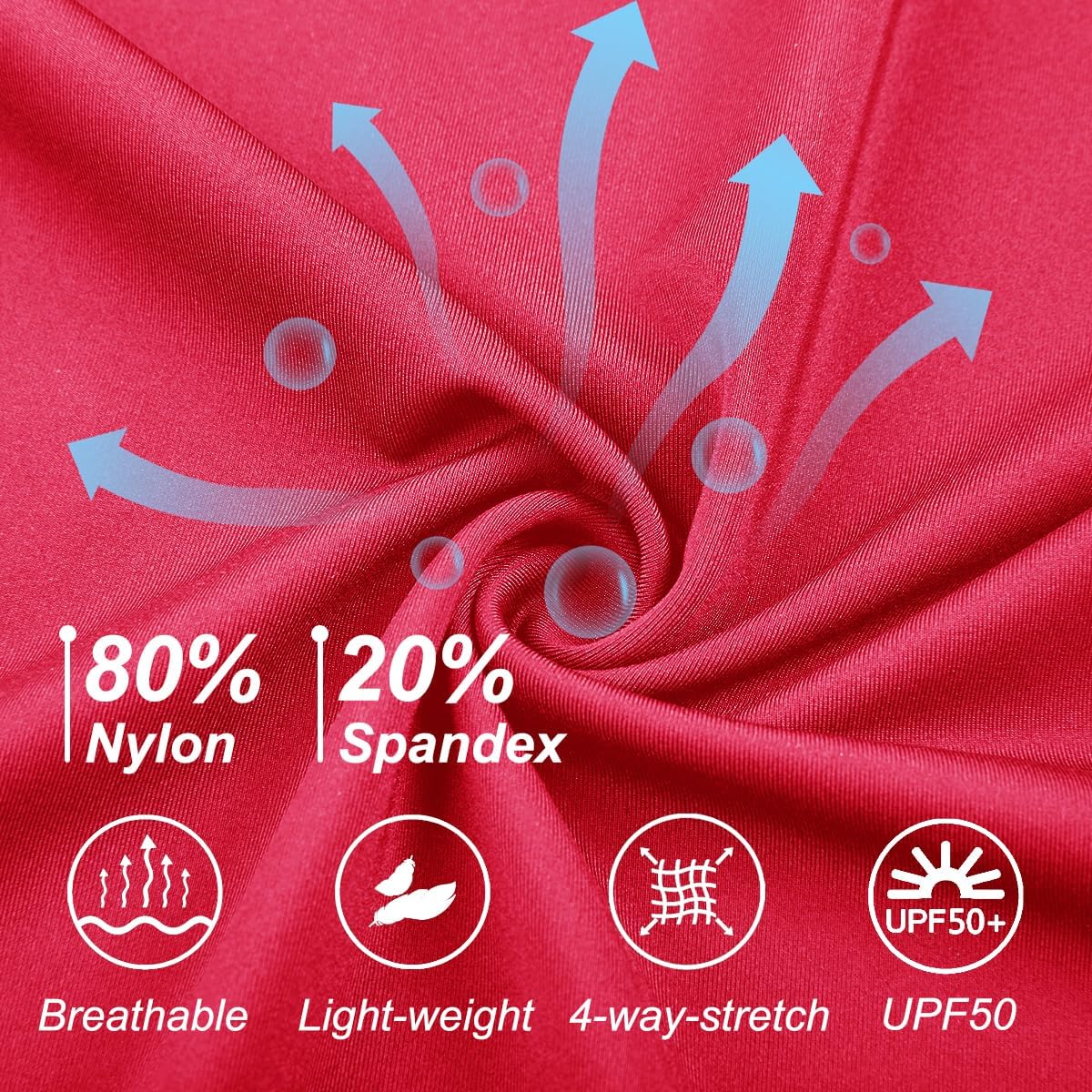 DEVOROPA Girls 5" Spandex Volleyball Shorts Stretch Youth Athletic Gymnastics Shorts Kid Yoga Dance Compression Shorts Pocket - Image 5