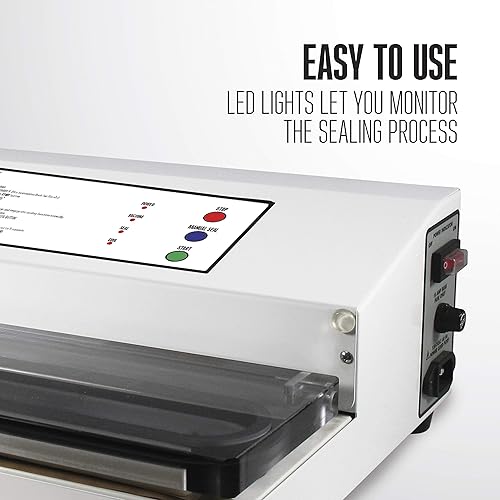 Vista 4 de Sellador de vacío Weston, Blanco