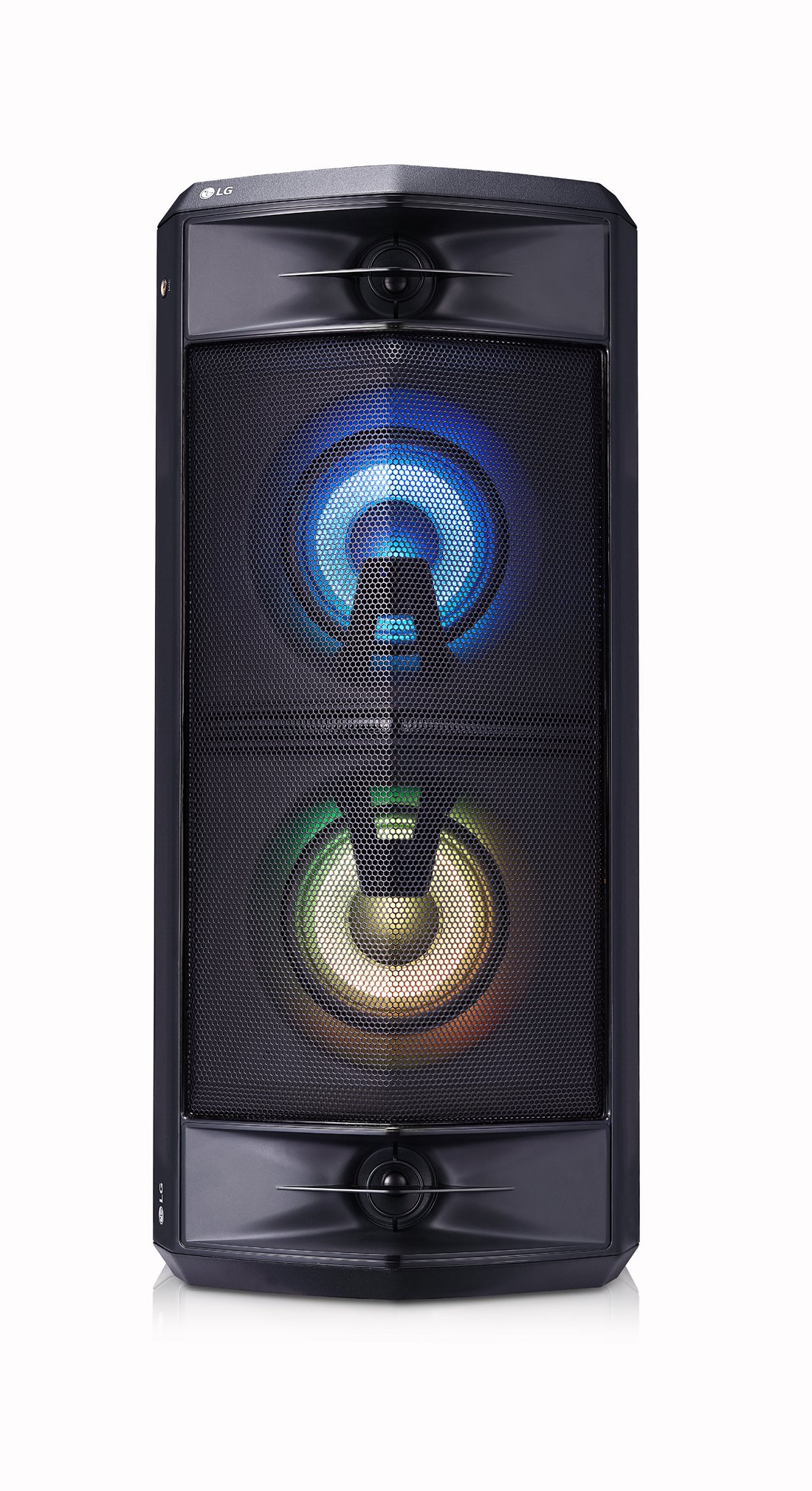 220w Speaker Lg Fj5 Bluetooth Speaker System With Lights Karaoke