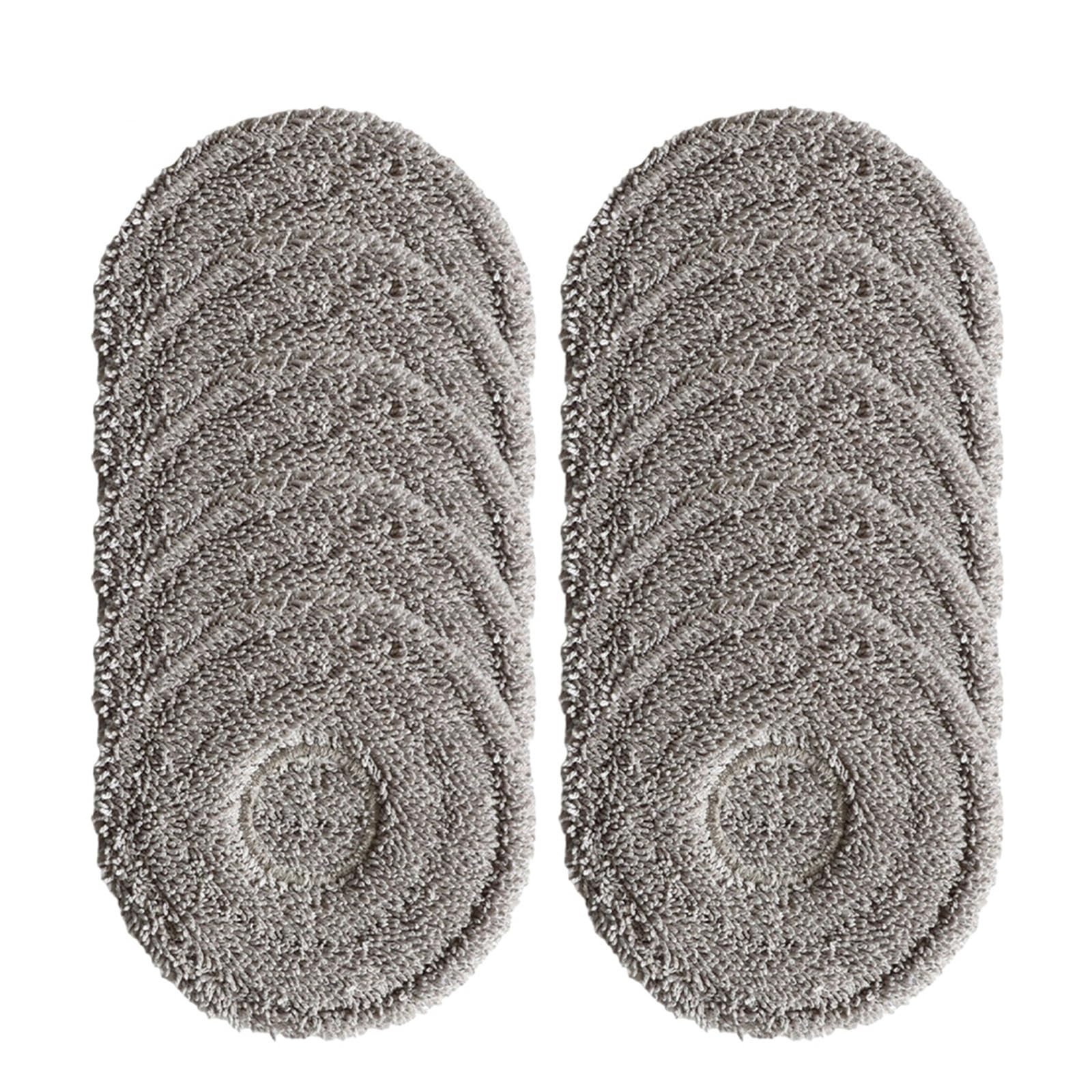 VIXWDRUTY Microfiber Mop Cloth Kit，Compatible For Mova, For P50 Pro, Ultra/P10, Ultra/P10 Pro Vacuum Cleaners – 4-Pack Or 10-Pack(10PCS)