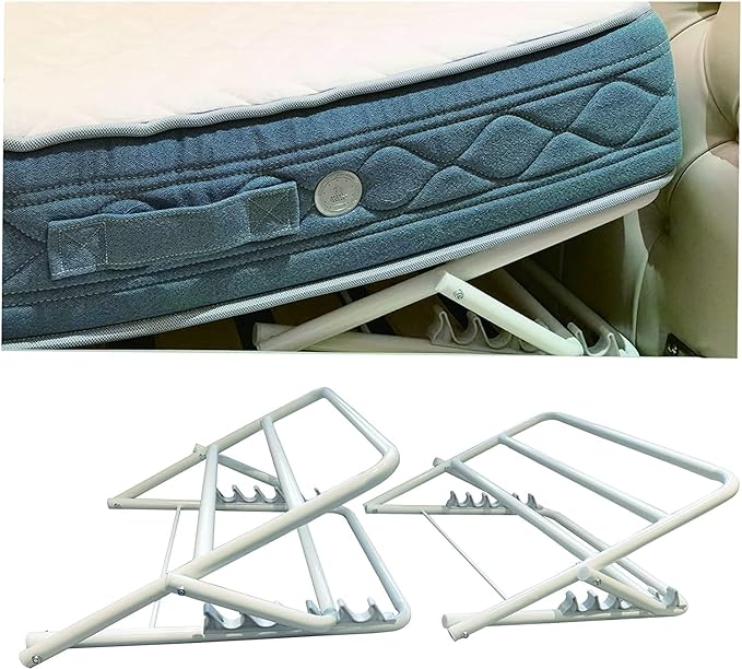 Two Pack of Under Mattress Wedges,Adjustable Height Bed