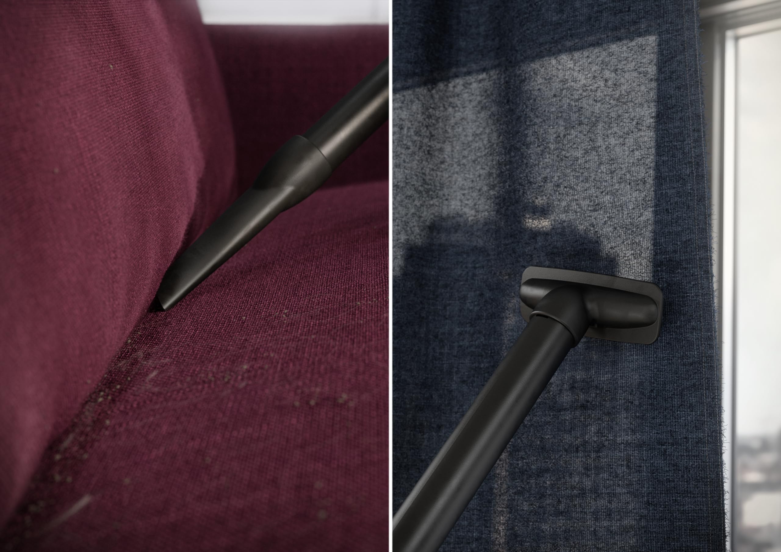AEG CLEAN 6000 ÖKO Staubsauger mit Beutel, Hohe Saugleistung, Zusatzdüsen, XL-Räder, Edelstahl-Teleskoprohr, aus 65% Recyclingmaterial, 12 m Kabel, 850 Watt, Zubehör, Grau, AB61C1OKO