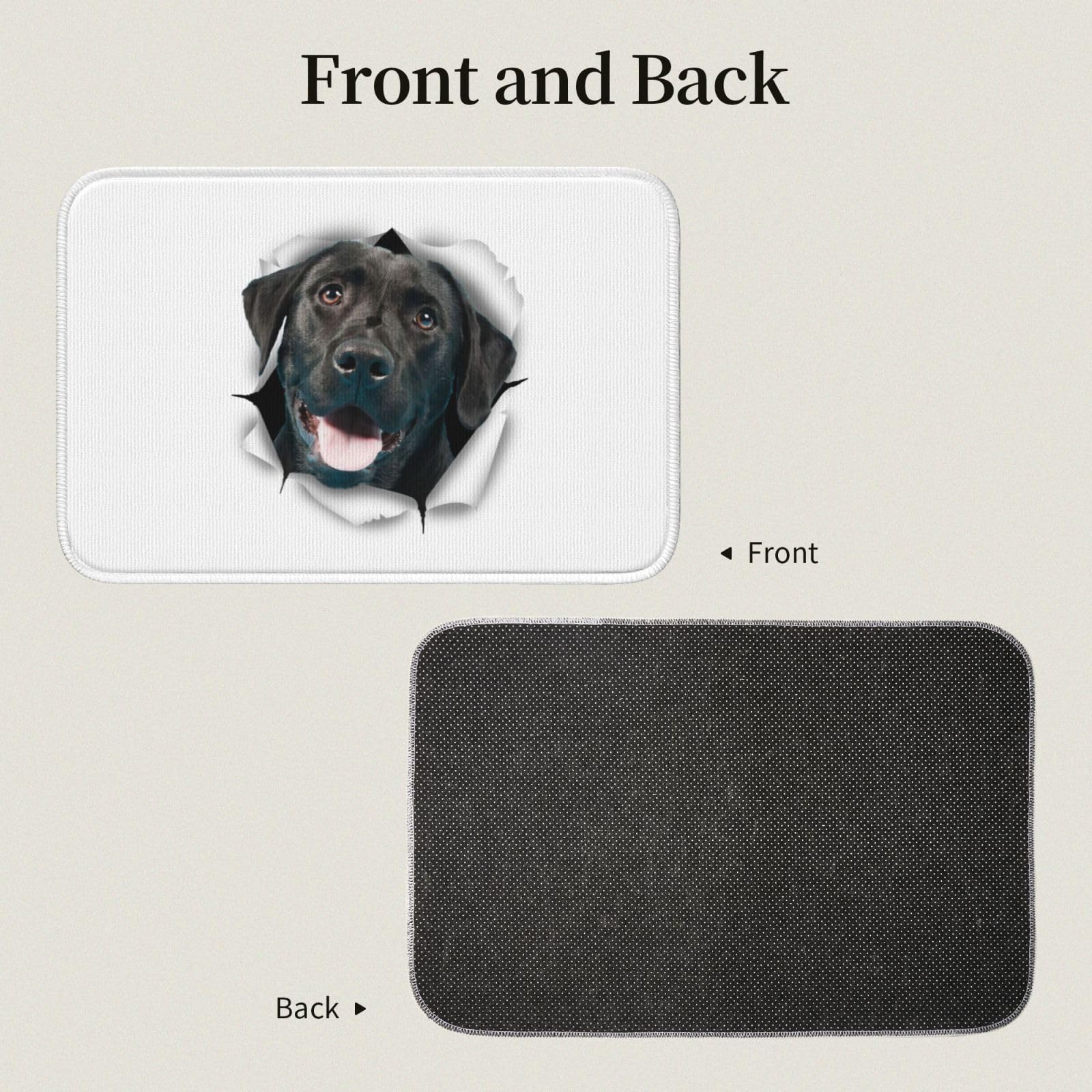 ラグマット 玄関マット．カーペット．お風呂マット ラブラドール犬柄雑貨 Amazon | 玄関マット 可愛い ラブラドール・レトリバー 犬柄