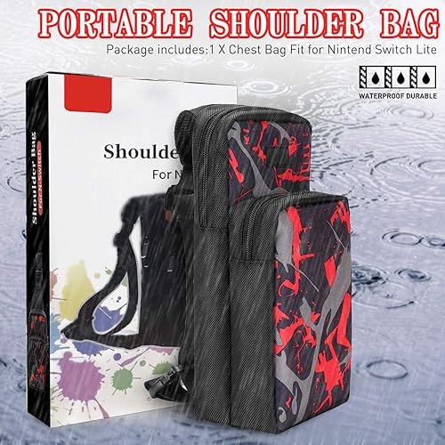Miniatura 7 de INFURIDER Portable Travel Carrying Case for Nintendo Switch, Durable Shoulder Storage Bag Fashion Backpack for SwitchSwitch Lite Console Accessories