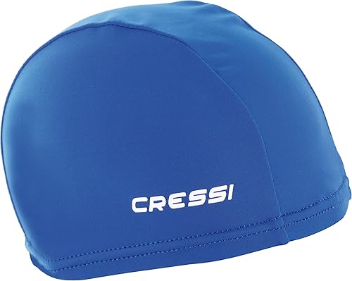 Cressi - Gorro de natación para adultos en diferentes formas, material y colores - Diseñado en Italia
