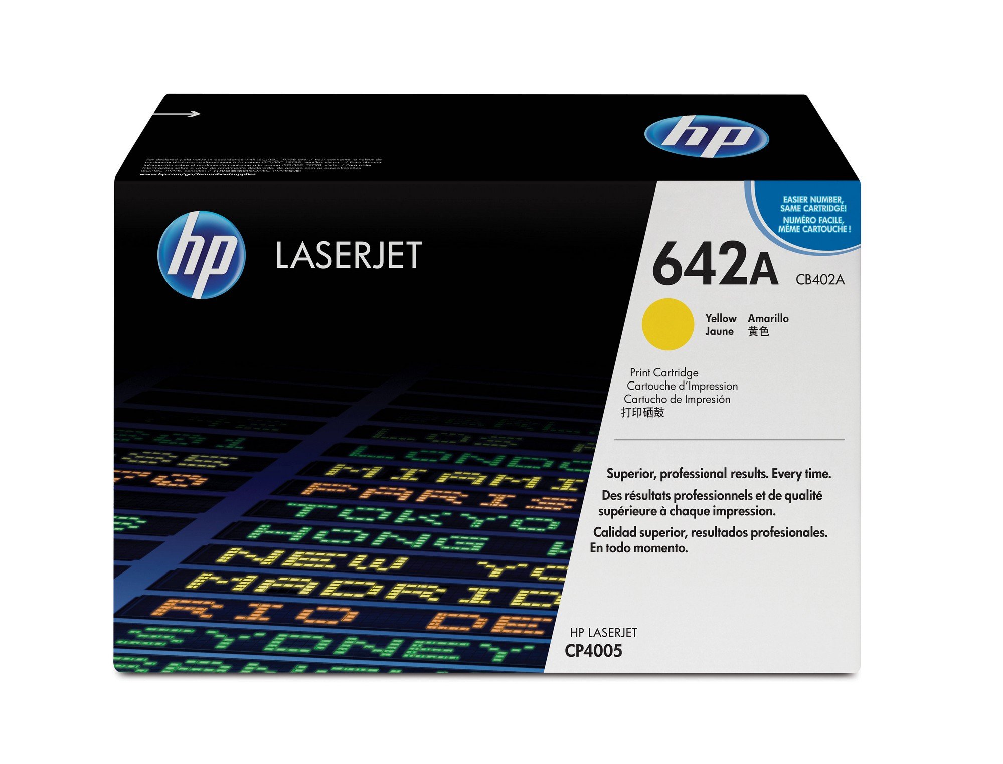 HP642A | CB402A | Toner Cartridge | Yellow
