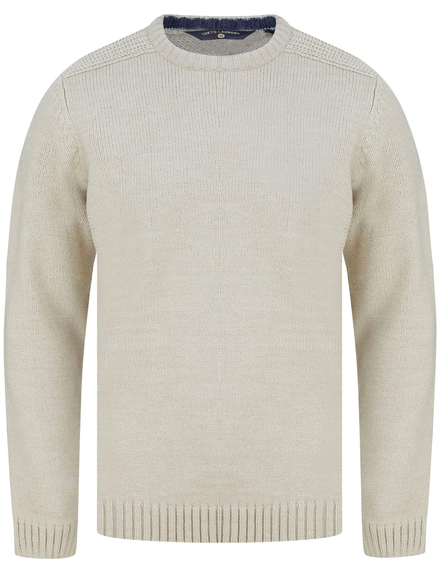 Tokyo Laundry Men's 'Dustin' Knitted Crew Neck Jumper