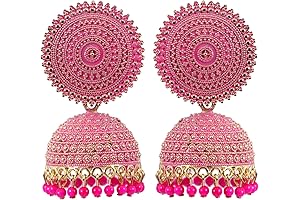 Bollywood Traditional Earrings for Women: A Fusion of Grace and Radiance