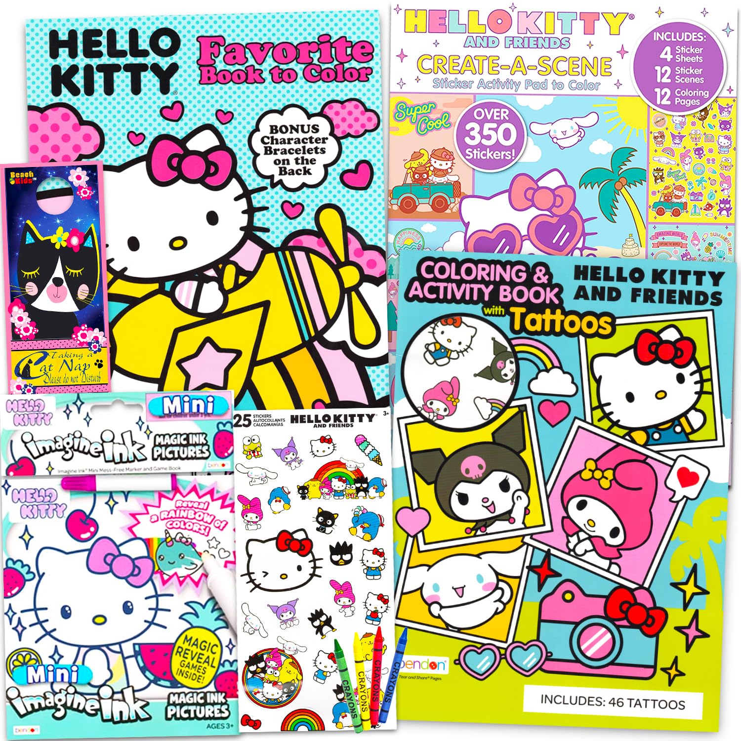 Amazon.com: SANRIO Hello Kitty Ultimate Coloring and Activity Book