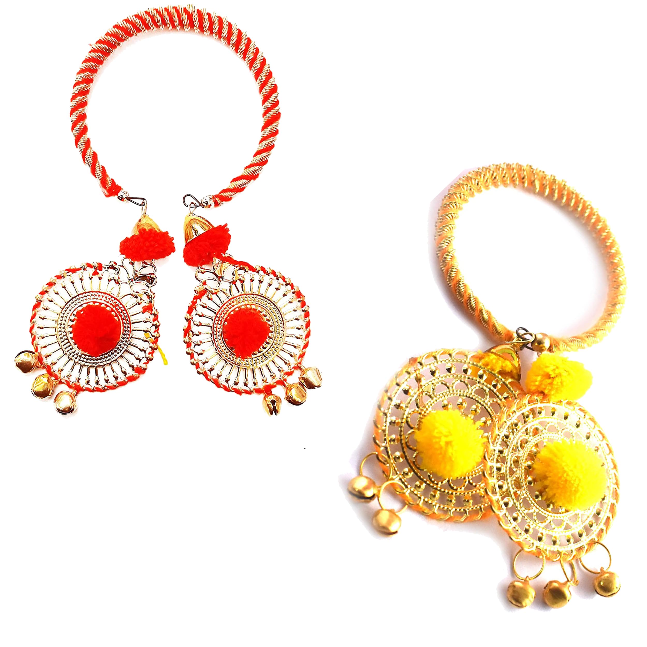 Forty Wings 2 Pcs Red Yellow Thread Bhabhi Lumba Bracelet Rakhi For Bhabhi Bangle Lumba Chuda Rakhi For Bhabhi Rakhi For Bhabhi (B0CDJJSG5N) Amazon Price History, Amazon Price Tracker
